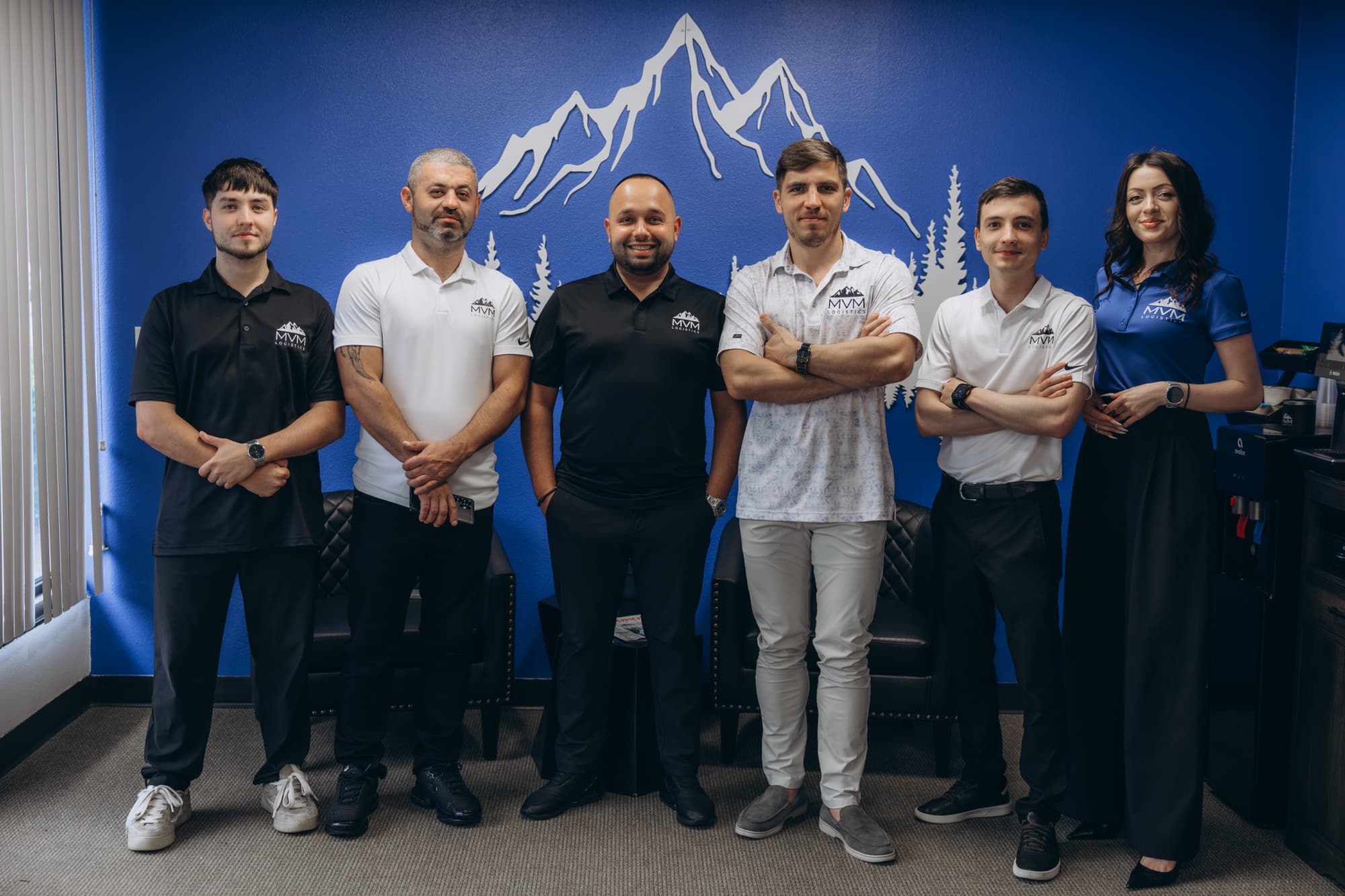 The MVM Logistics operations team at the Vancouver, WA office